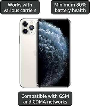 Amazon.com: Apple iPhone 11 Pro Max, US Version, 256GB, Silver